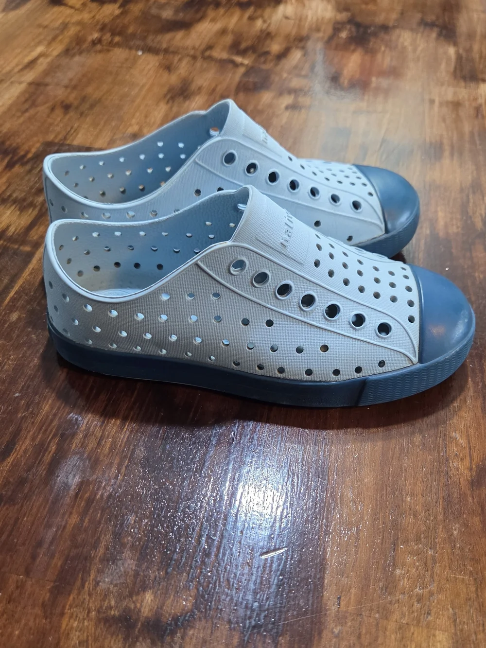 Native Shoes Jefferson Perforated Slip-On Sneakers Blue 12c
